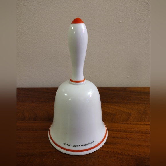 Mickey Mouse Porcelain Bell Reutter Glass Disney Vintage.5.5” - Picture 3 of 5